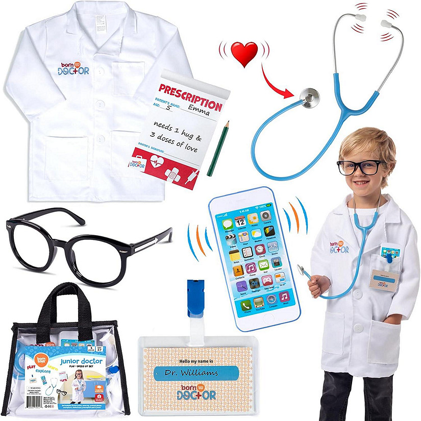 Doctor dress up toy set Image