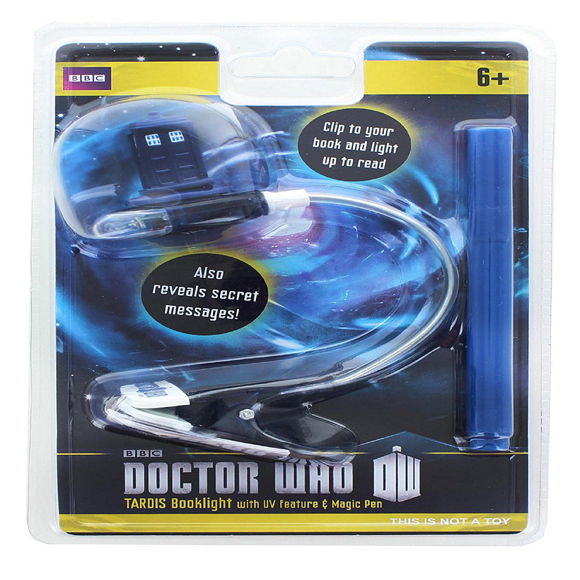 Doctor Who Book Light and UV Pen Image