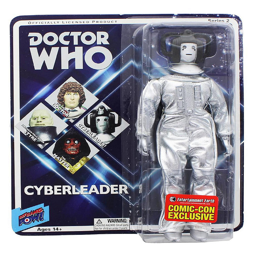 Doctor Who Cyberleader Retro Clothed 8" Action Figure Image