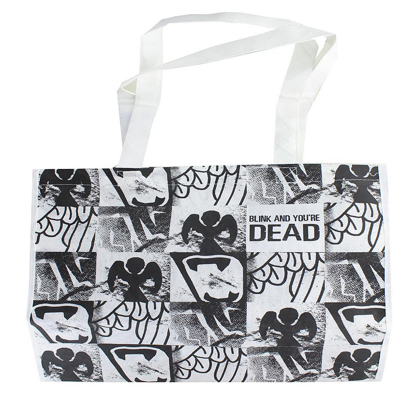 Doctor Who Large Tote Bag: Blink And You're Dead (Collage) Image