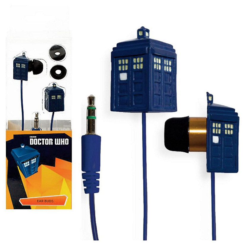 Doctor Who TARDIS Ear Buds Image