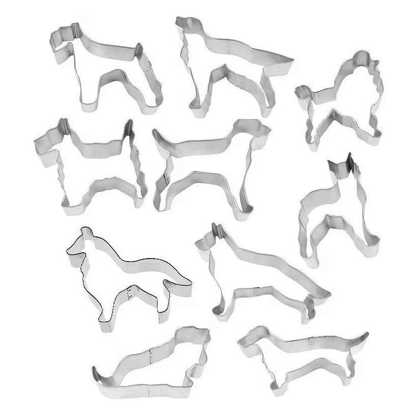 Dog 10 Piece Cookie Cutter Set Image