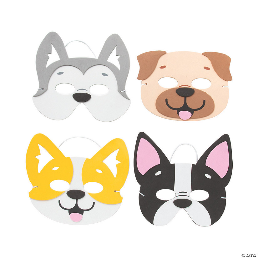 Dog Masks Oriental Trading