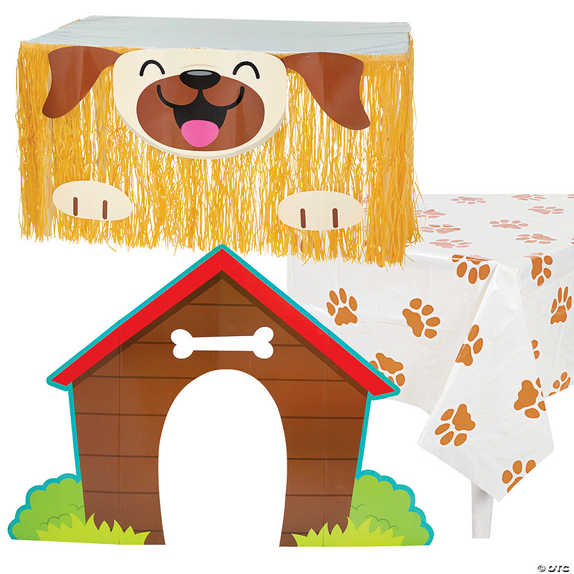 Dog Party Table Decorating Kit - 3 Pc. Image