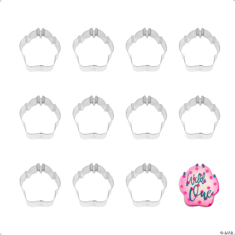 Dog Paw 3" Cookie Cutters Image