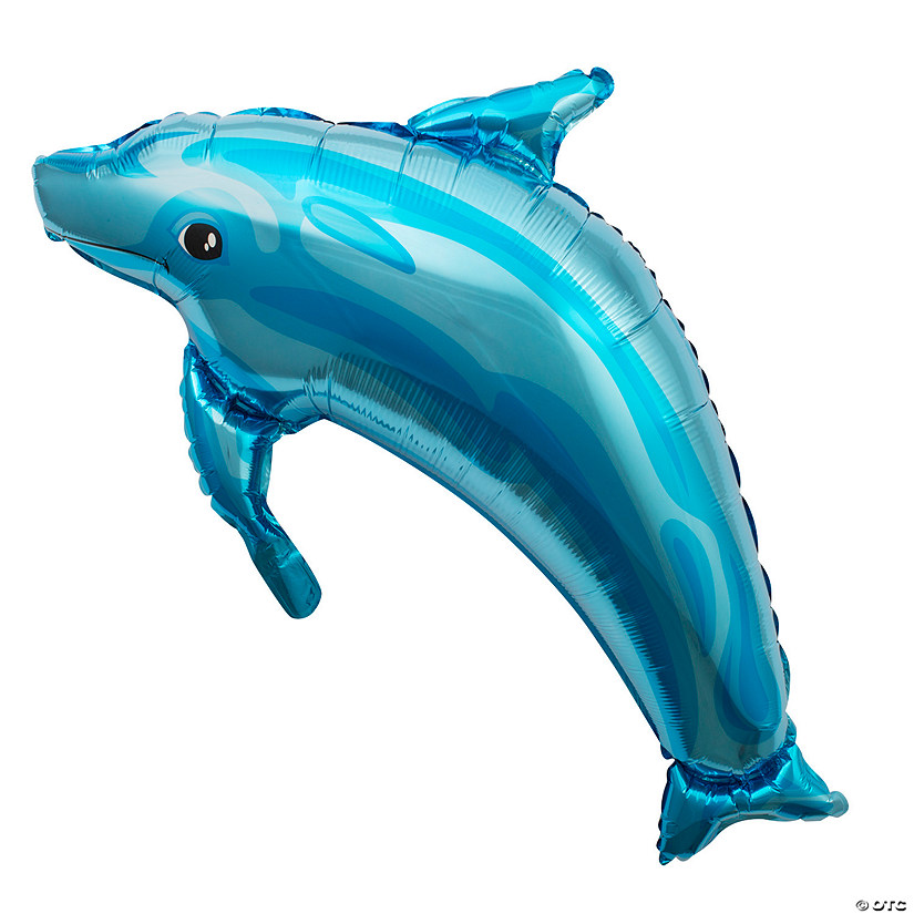 Dolphin 35" Mylar Balloon Image