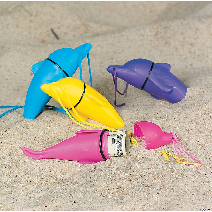 Dolphin Beach Safe Containers - 12 Pc. Image