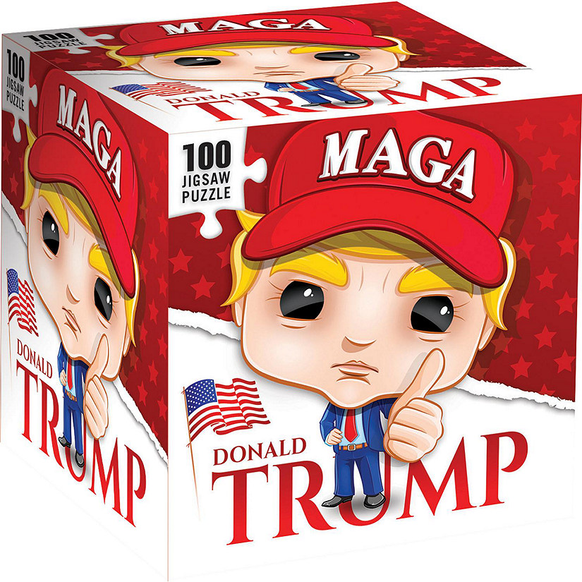 Donald Trump 100 Piece Jigsaw Puzzle Image