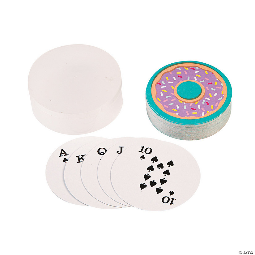 Donut Playing Cards - 12 Pc. Image