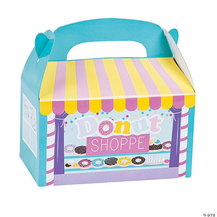 Donut Sprinkles Treat Boxes 12 Pc. Oriental Trading