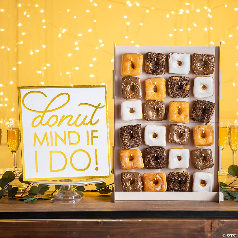 Donut Wall & Donut Mind If I Do Sign Kit - 2 Pc. Image