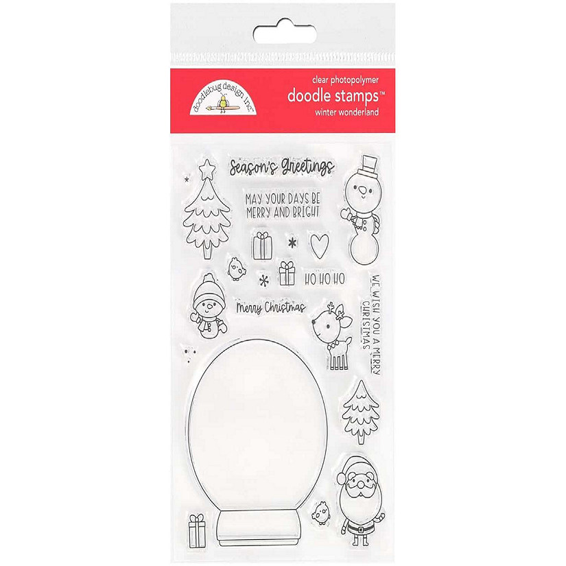  Clear Photopolymer Stamp Set - Let it Snow