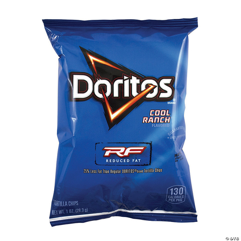 Doritos Reduced Fat Cool Ranch 1 Oz 72 Count