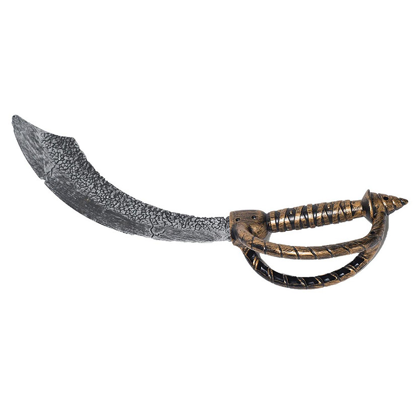 Double Guard Pirate Sword Medium Costume Accessory Image