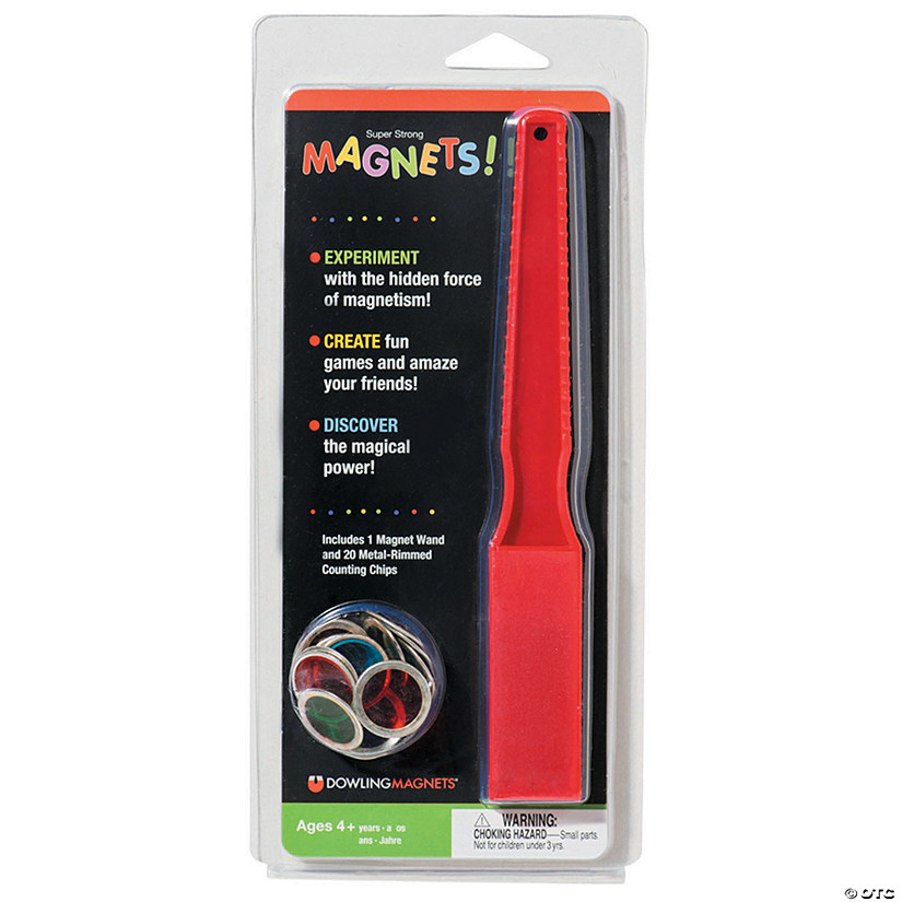Dowling Magnets Magnetic Wand & 20 Counting, Set of 6 Image