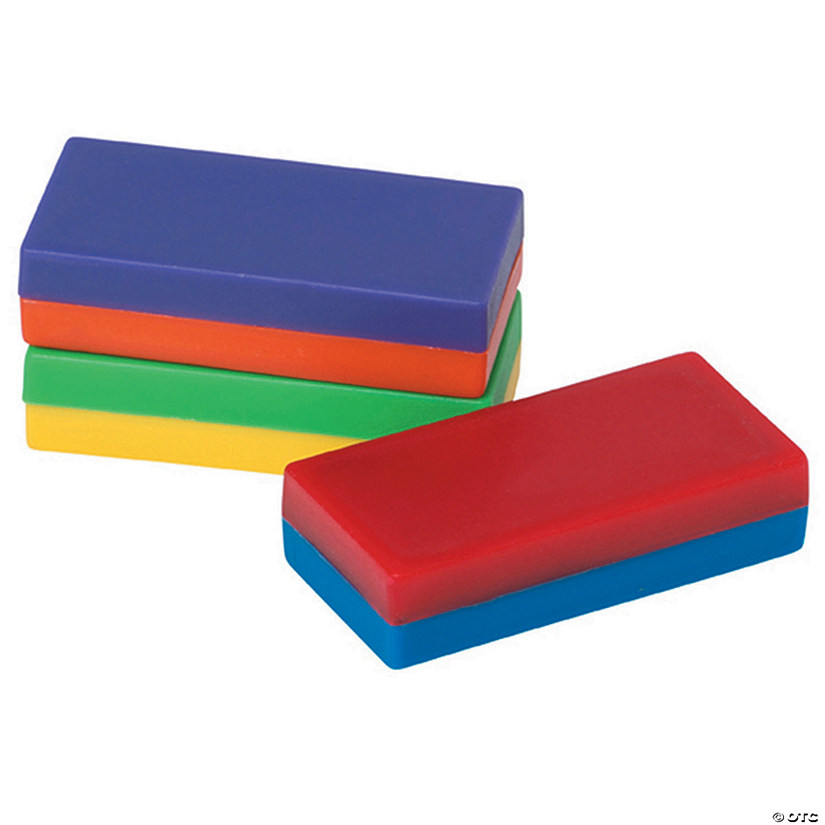 Dowling Plastic Encased Block 2 Pieces Oriental Trading