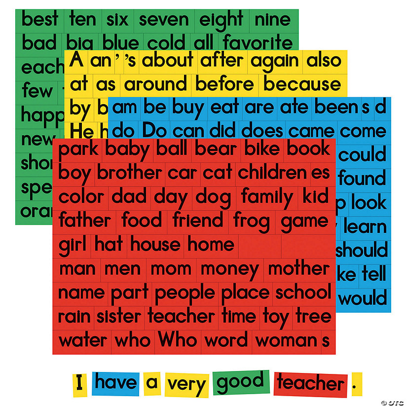 Dowling Magnets Sentence Building Magnets, Set of 270 Image