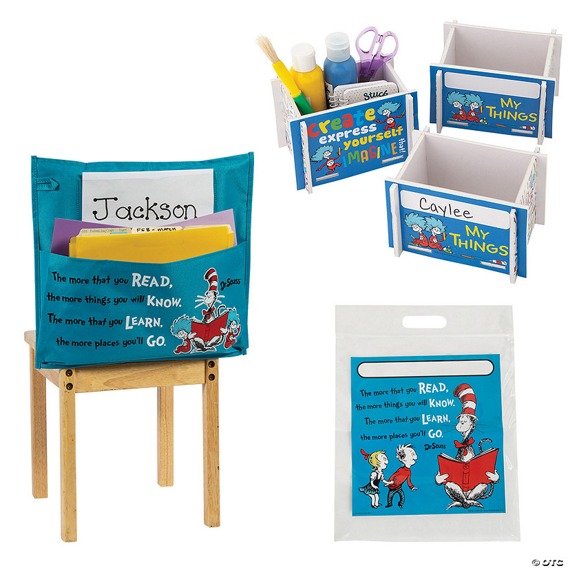 Dr. Seuss&amp;#8482; Classroom Organizer Kit for 12 Image