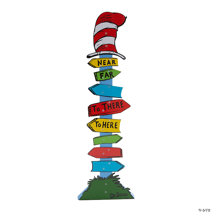 Dr. Seuss™ Directional Sign Oriental Trading