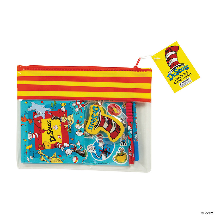 Dr. Seuss™ Doodle Pad Stationery Sets | Oriental Trading
