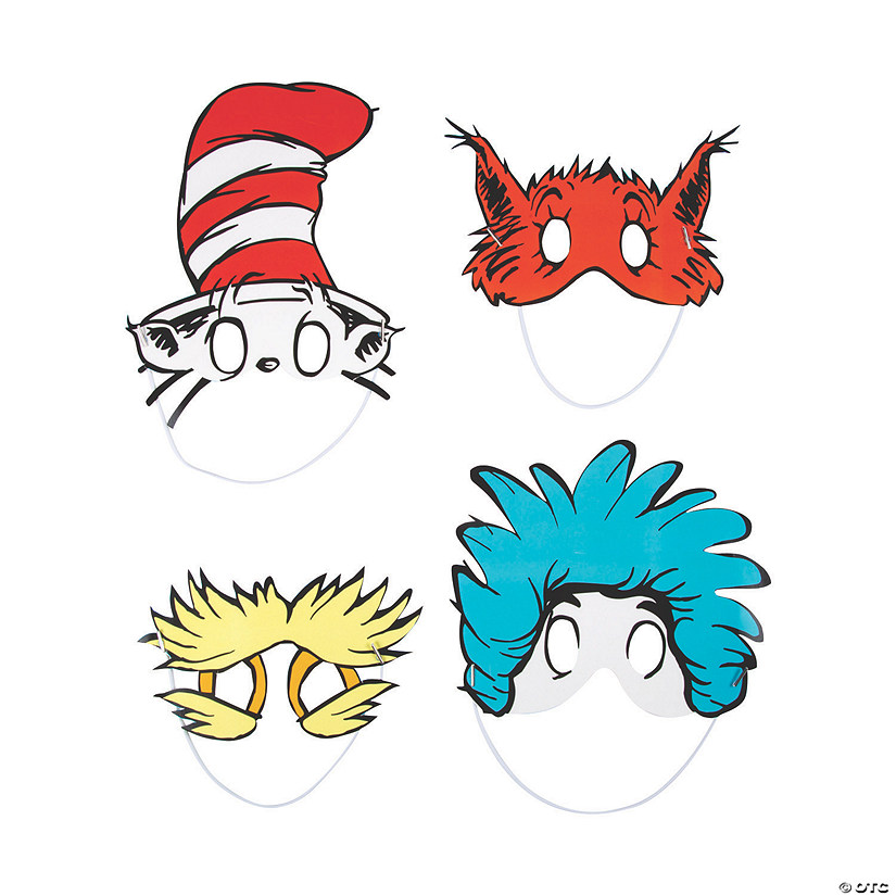 Dr. Seuss™ Masks - 12 Pc.