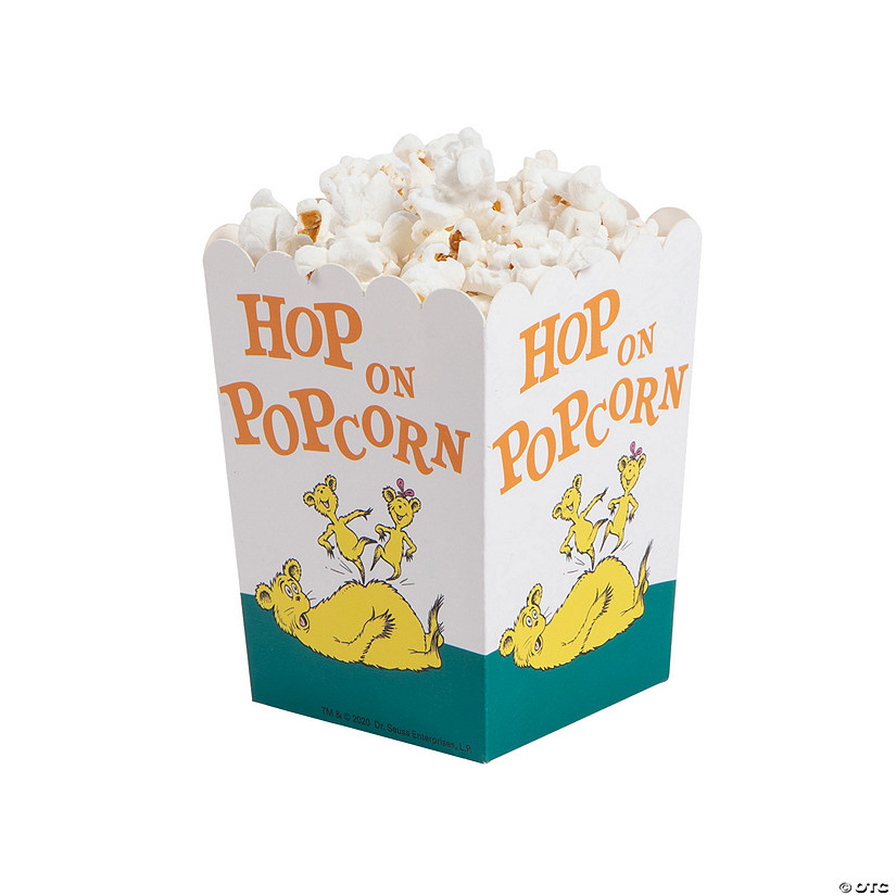 Dr. Seuss&#8482; Mini Hop On Pop Popcorn Boxes - 24 Pc. Image