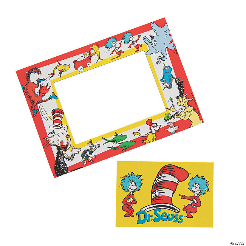 Dr. Seuss&#8482; Picture Frame Magnets - 12 Pc. Image