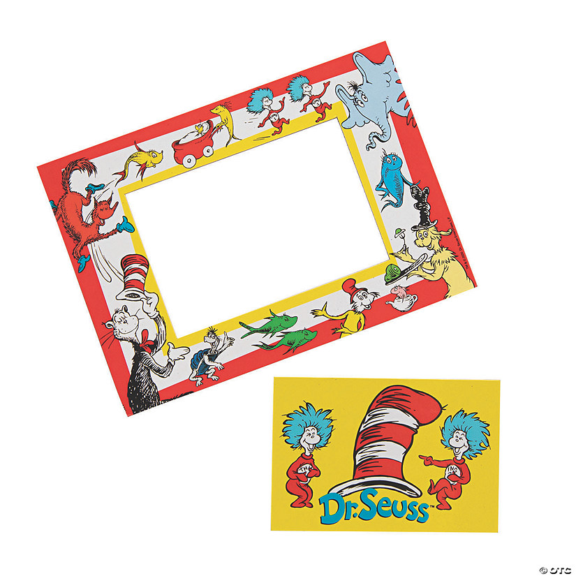 Dr. Seuss&amp;#8482; Picture Frame Magnets - 12 Pc. Image