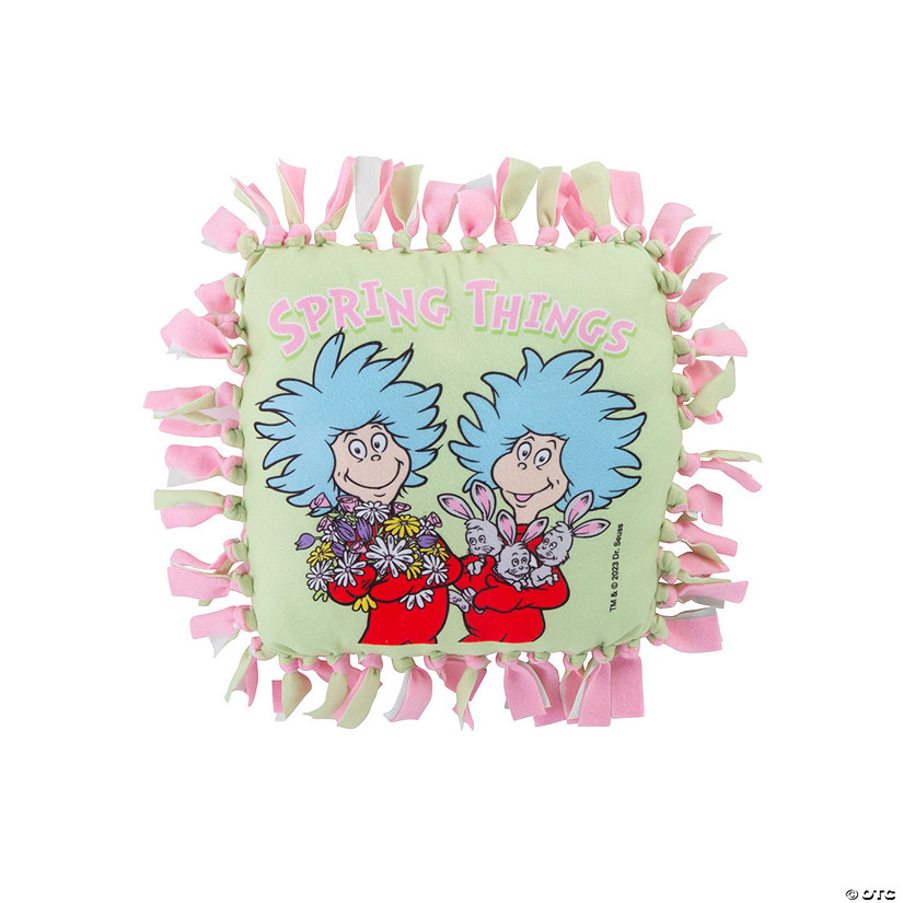 Dr. Seuss&#8482; Spring Things Fleece Pillow Craft Kit - Makes 6 Image