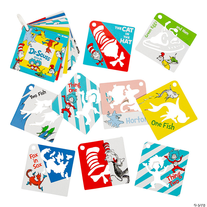 Dr. Seuss&#8482; Stencils on a Ring Image