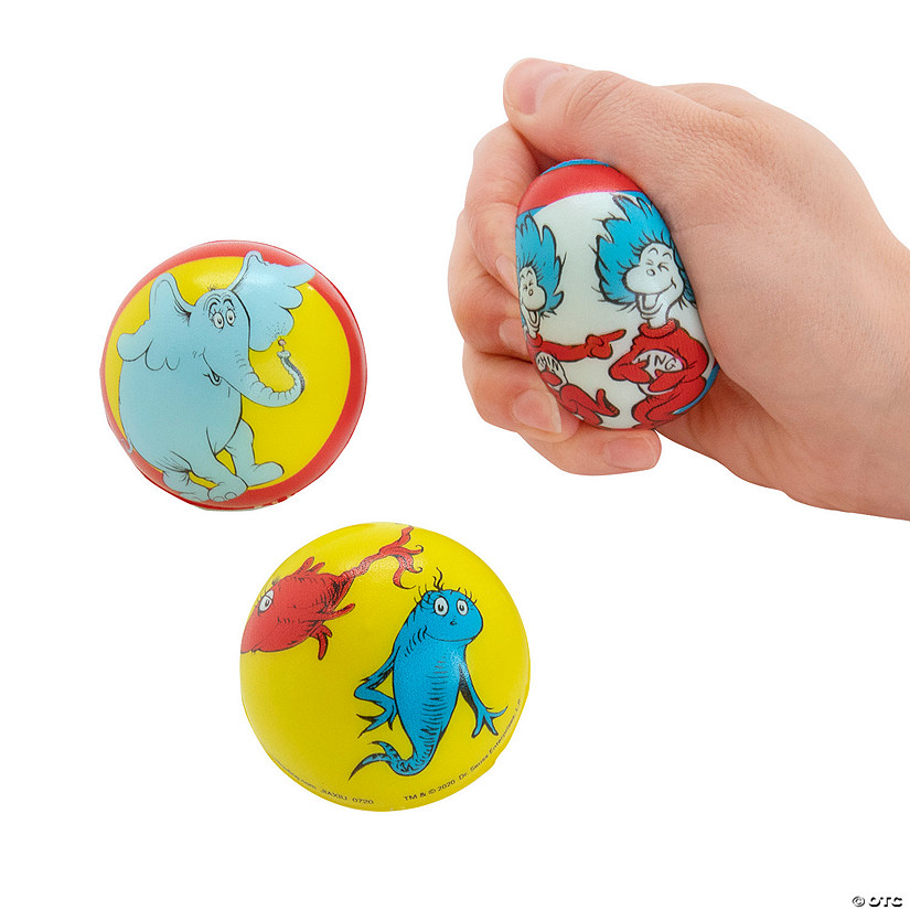 Dr. Seuss&#8482; Stress Ball Toys - 12 Pc. Image