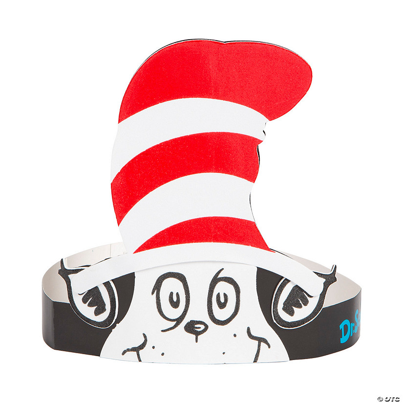 Dr. Seuss&#8482; The Cat in the Hat&#8482; Headband Craft Kit - Makes 12 Image
