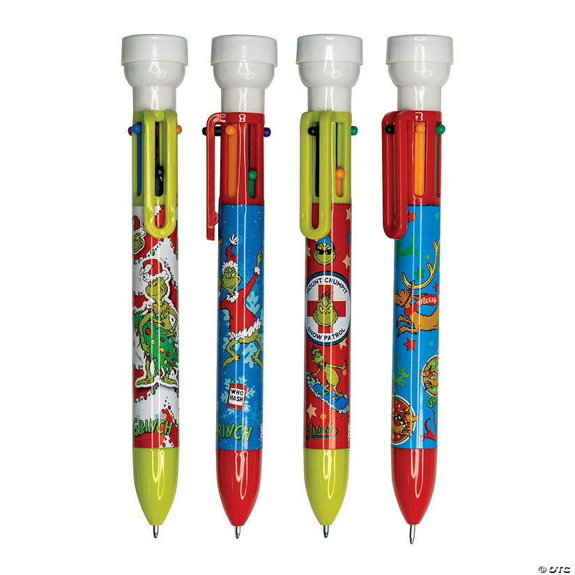 Plastic Dr. Seuss™ 6-Color Shuttle Pens