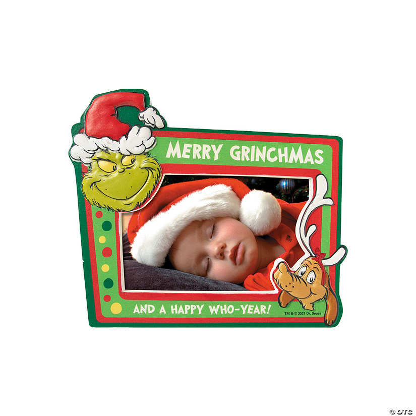 Dr. Seuss&#8482; The Grinch Christmas Picture Frame Image