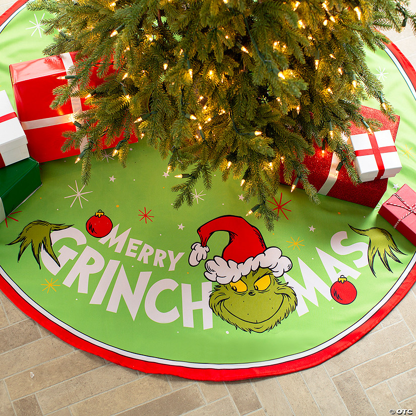 Dr. Seuss&#8482; The Grinch Christmas Tree Skirt Image