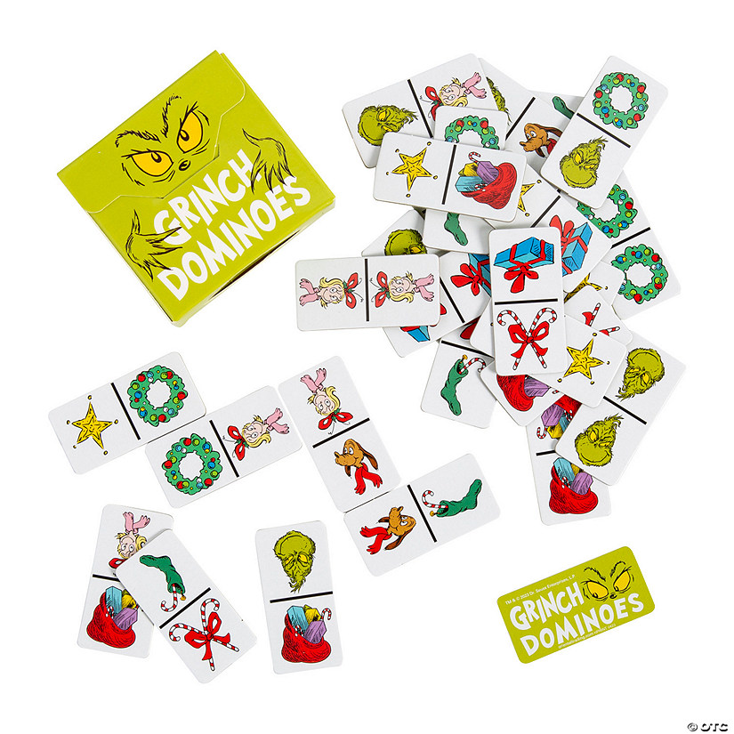 Dr. Seuss&#8482; The Grinch Domino Games - 12 Boxes Image
