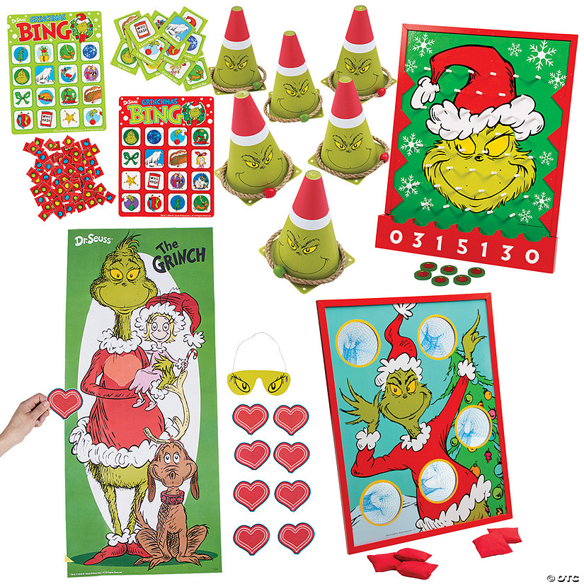 Dr. Seuss&#8482; The Grinch Game Kit - 5 Pc. Image