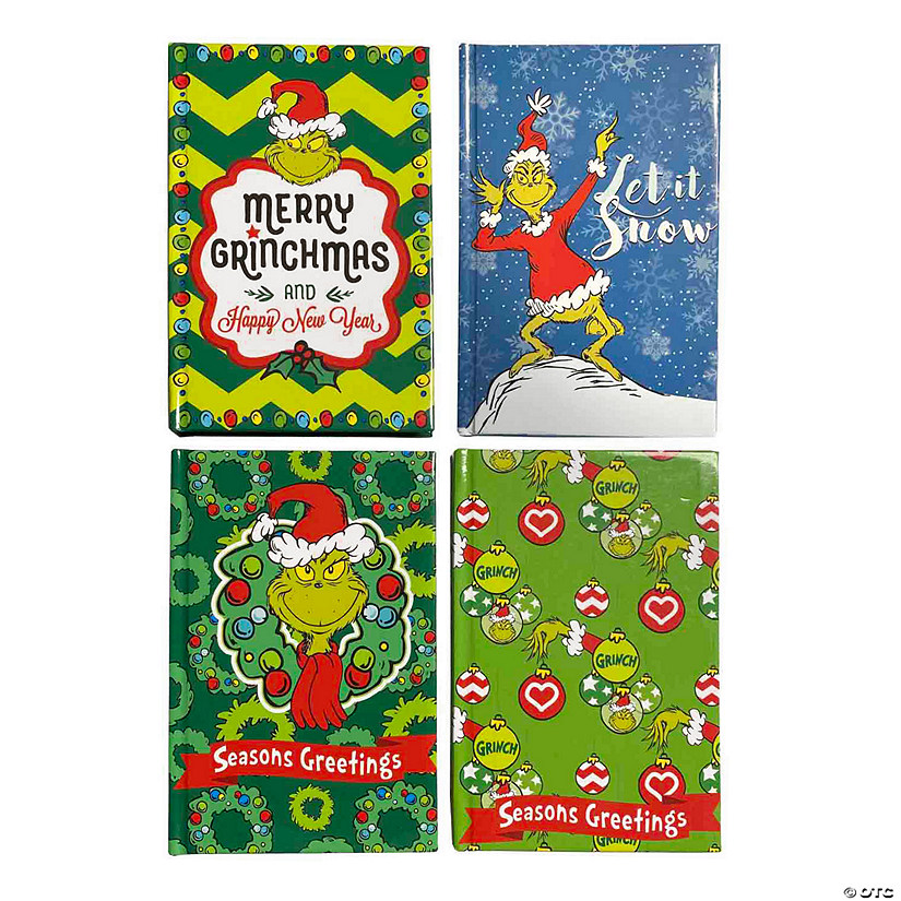Dr. Seuss&#8482; The Grinch Little Hardcover Journals- 12 Pc. Image