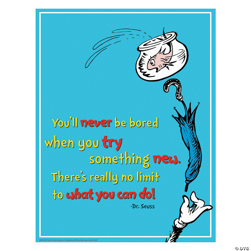 Dr. Seuss&#8482; Try Something New Poster Image