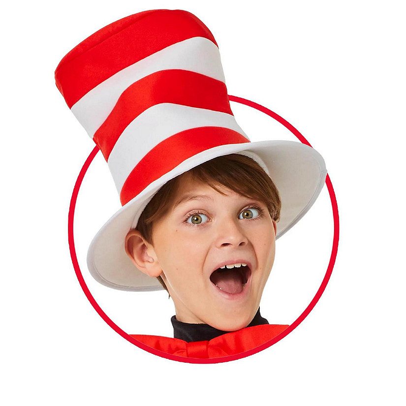 Dr Seuss Cat In The Hat Child Costume Hat Image