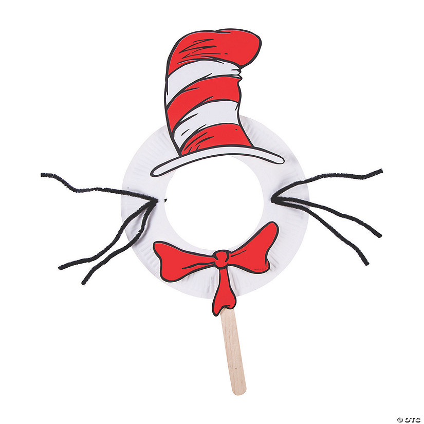 Dr. Seuss™ Paper Plate Photo Prop Craft Kit