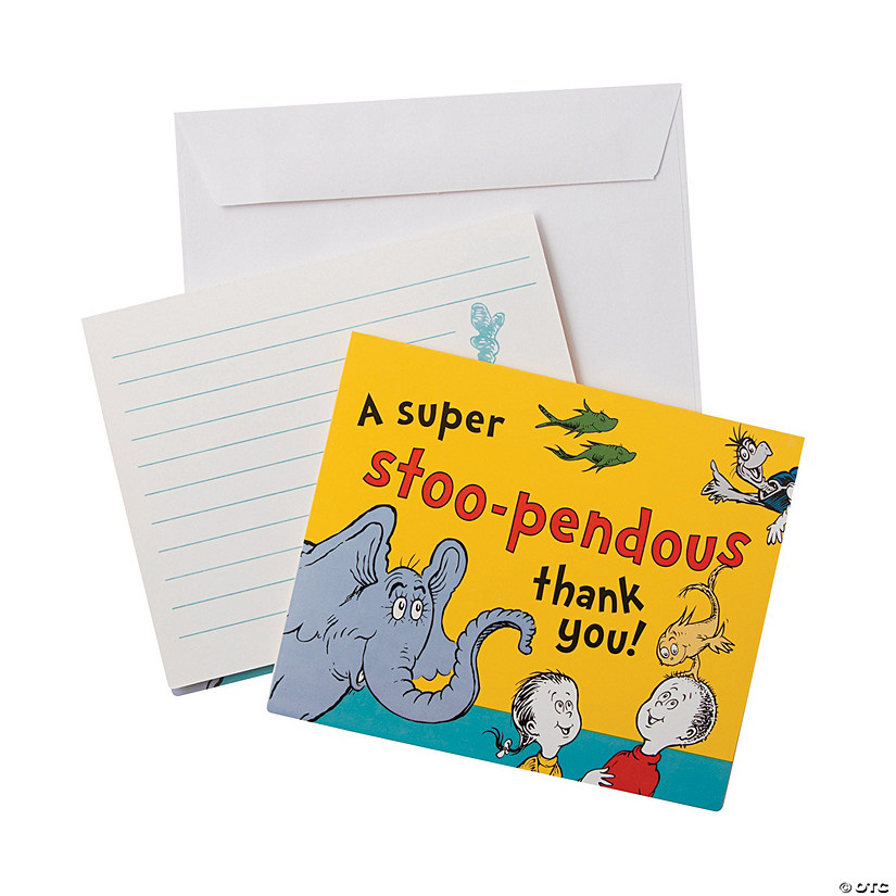 Dr. Seuss™ Thank You Cards | Oriental Trading