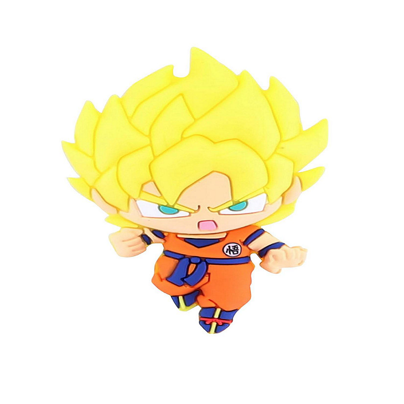 Dragon Ball Goku Super Saiyan 3D Foam Magnet Image