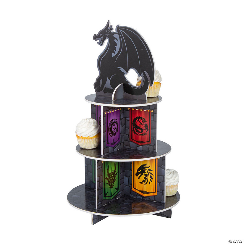 Dragon Party Cupcake Stand Image