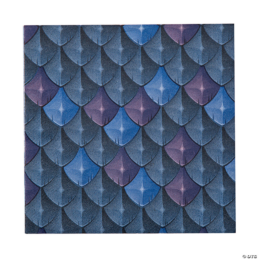 Dragon Scales Luncheon Napkins - 16 Pc. Image