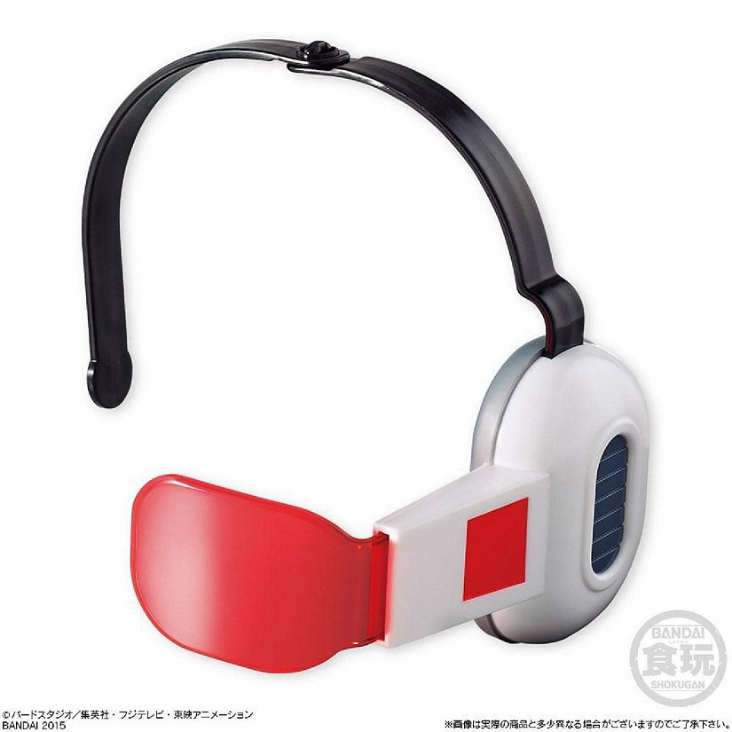 DragonBall Z Scouter Headset Soundless Version: Red Lens Image