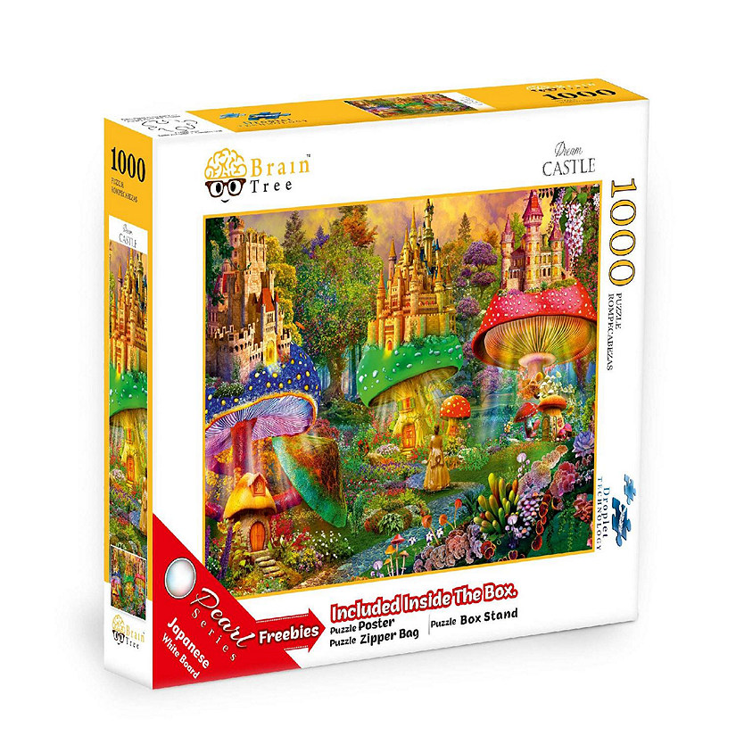 Dream Castle Jigsaw Unique Puzzles for Adults - Premium Quality - 1000 Pieces Image