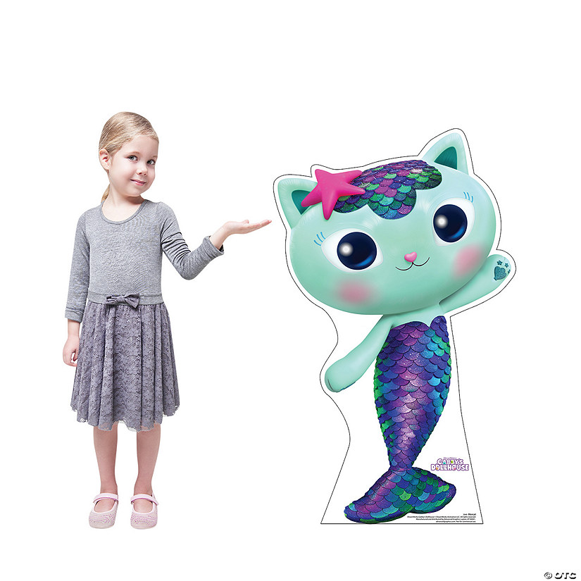 DreamWorks Gabby&#8217;s Dollhouse&#8482; MerCat Life-Size Cardboard Cutout Stand-Up Image
