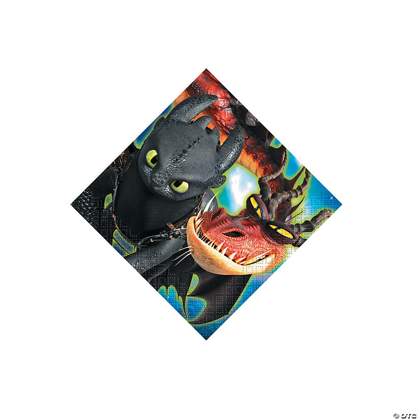 DreamWorks How To Train Your Dragon&#8482; Beverage Napkins - 16 Pc. Image
