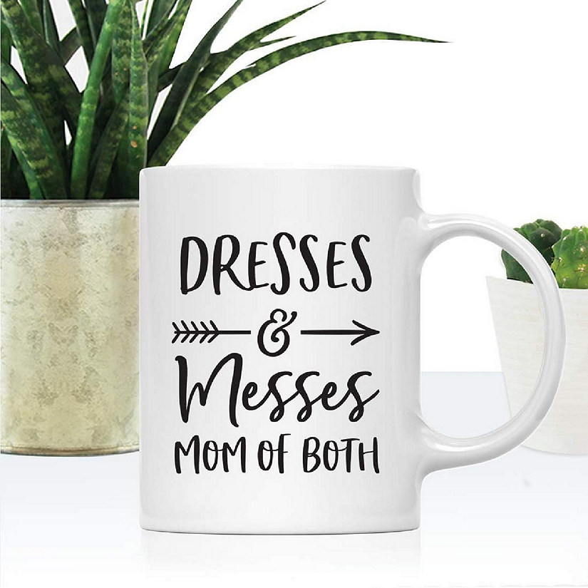 Dresses &amp; Messes Mom Ceramic Mug Image